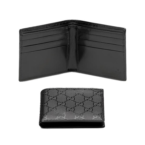 Noir Gucci Bi-plis Portefeuille